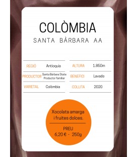 Colòmbia - Santa Barbara AA